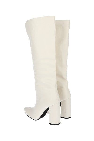 Bota larga tacón corte croco sold by Shasa product image thumbnail 3