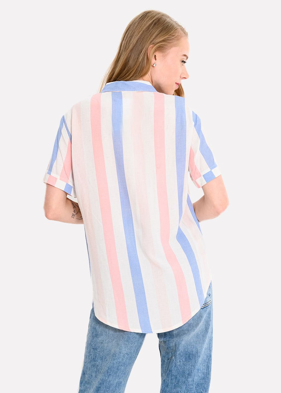 Camisa Manga Corta Rayada sold by Shasa product image thumbnail 4