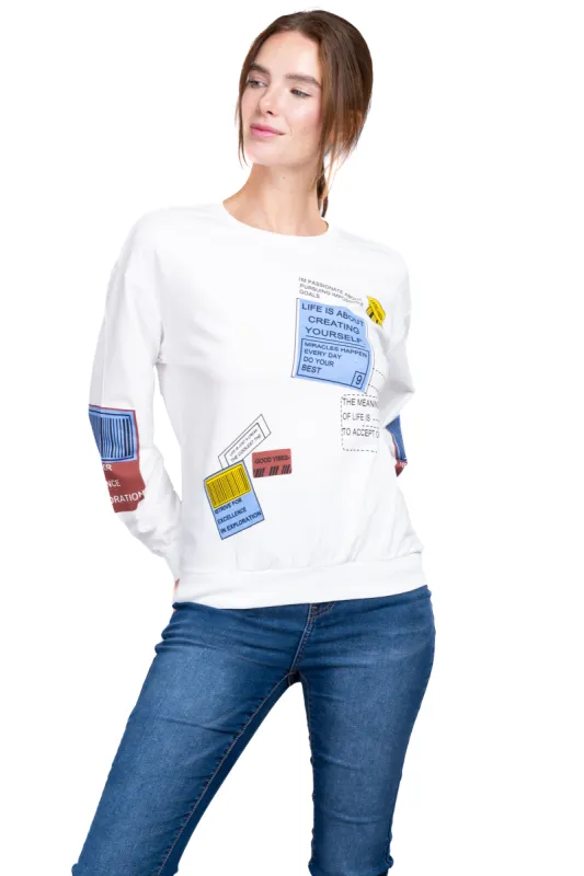 Sudadera over frases sold by Shasa