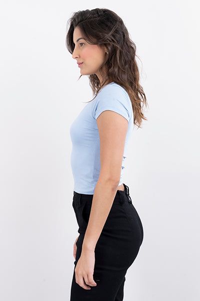 Playera cuello redondo seamless sold by Shasa product image thumbnail 3