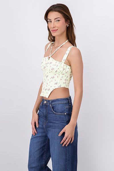 Top bustier flores mini sold by Shasa product image thumbnail 3