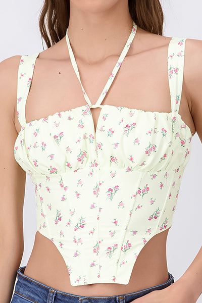 Top bustier flores mini sold by Shasa product image thumbnail 5