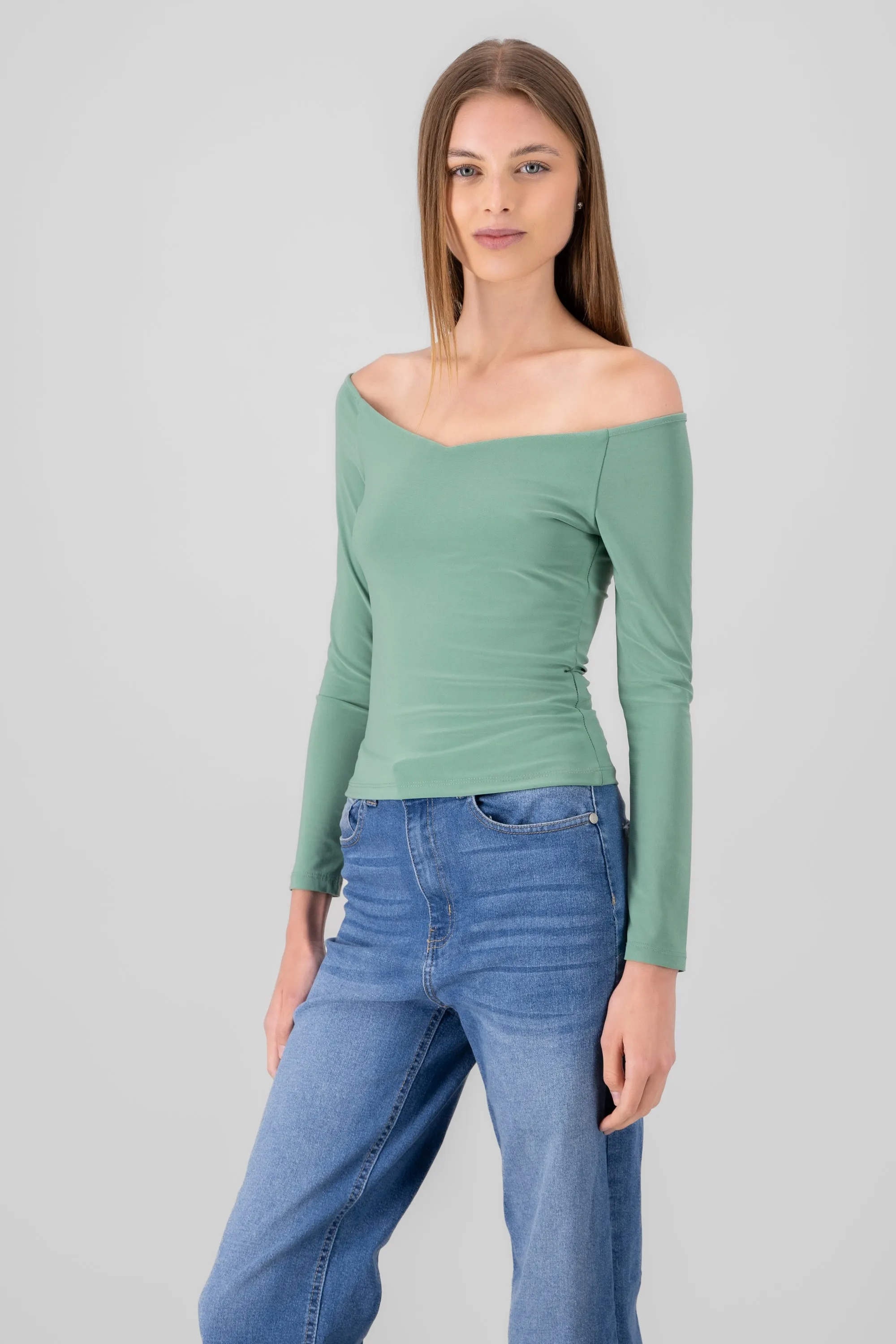 TOP LISO MANGA LARGA sold by Shasa product image thumbnail 3