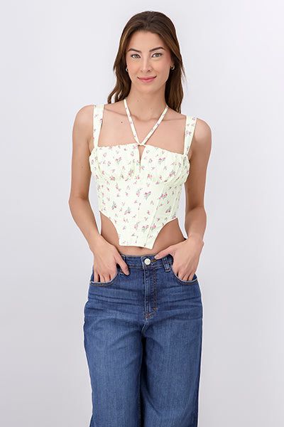Top bustier flores mini sold by Shasa product image thumbnail 2