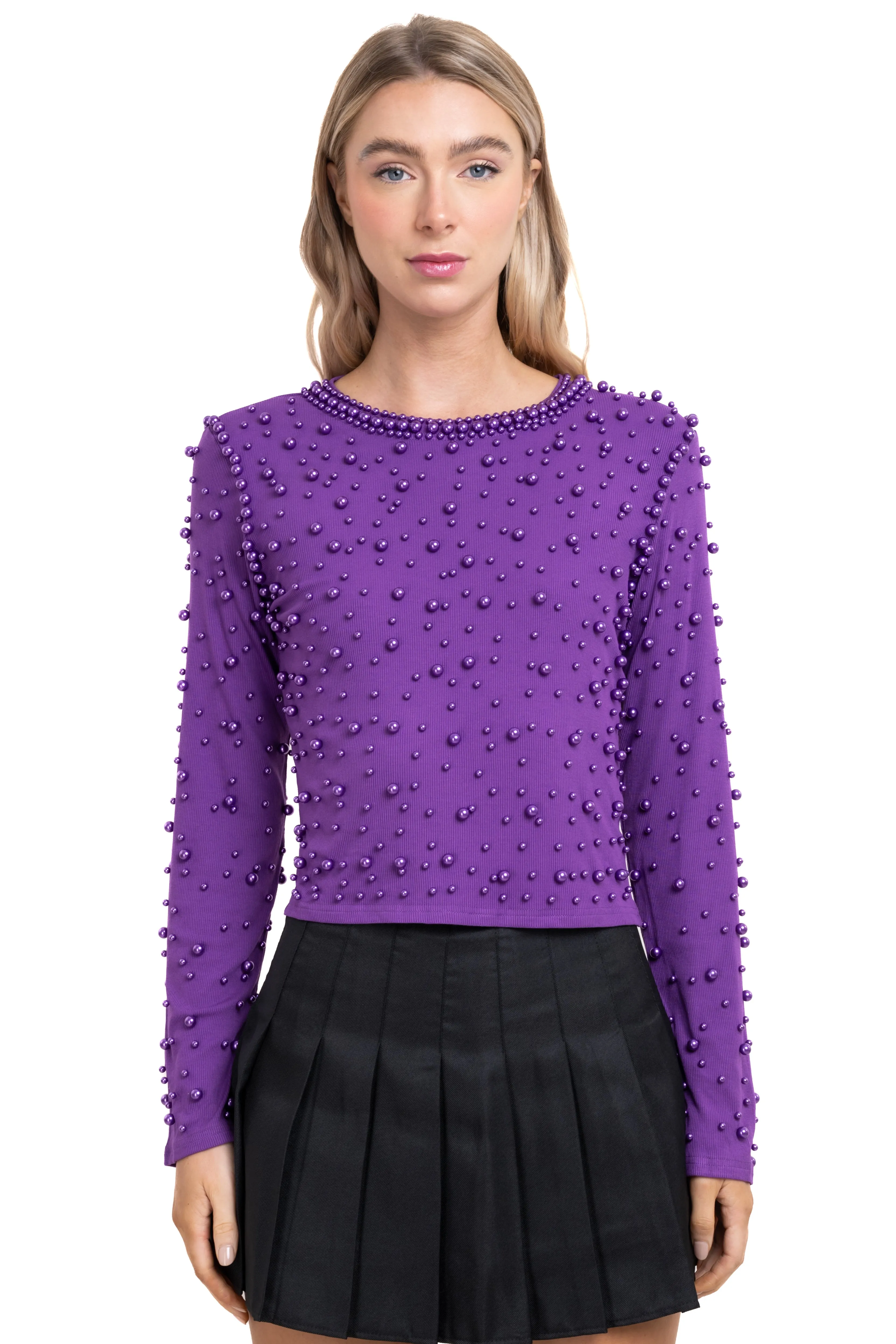 Sueter de perlas y brillos sold by Shasa product image thumbnail 2