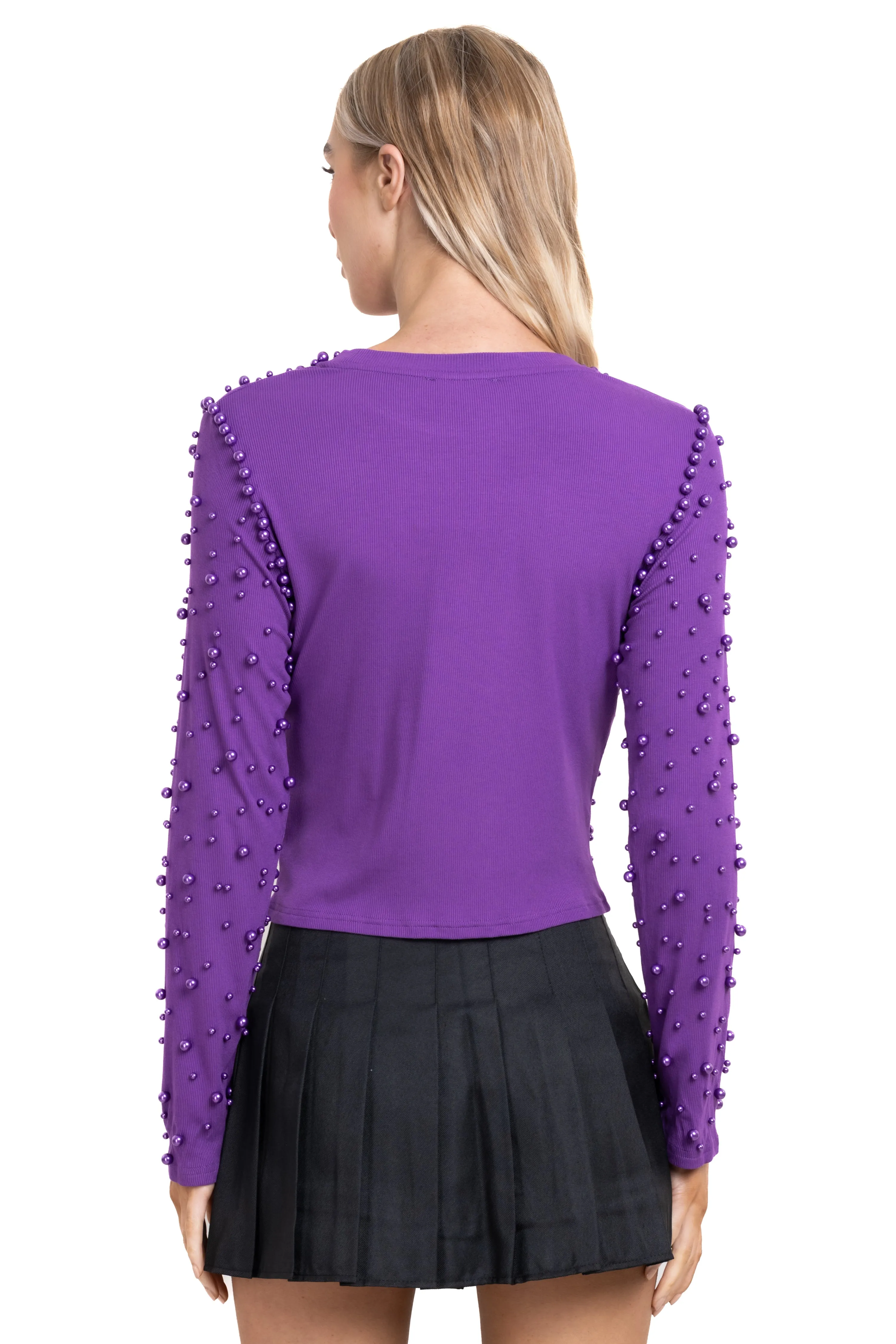 Sueter de perlas y brillos sold by Shasa product image thumbnail 4