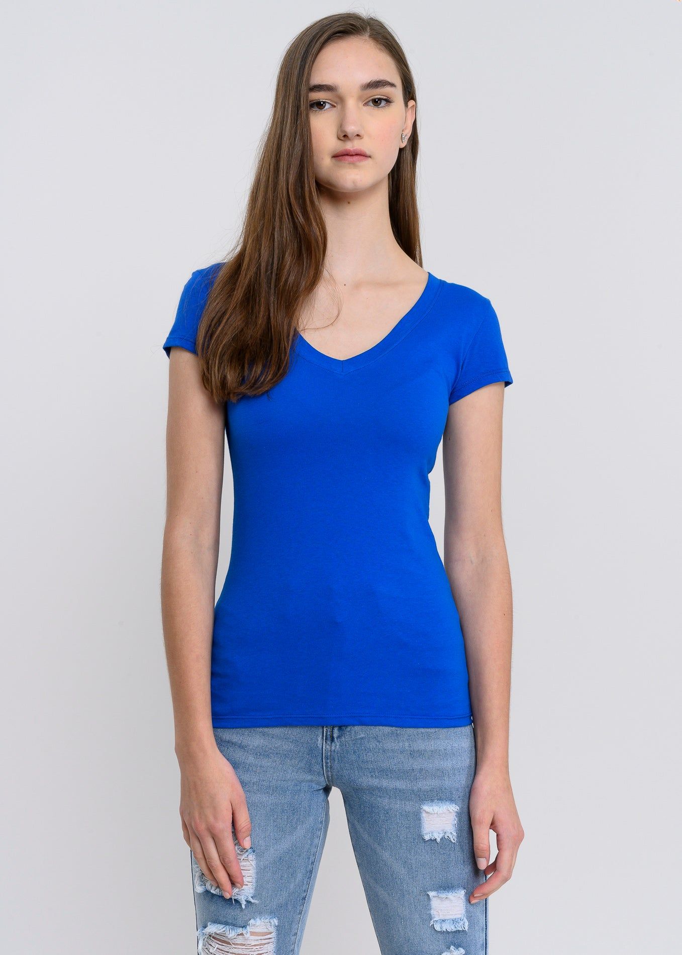 Blusa manga corta cuello v sold by Shasa product image thumbnail 2