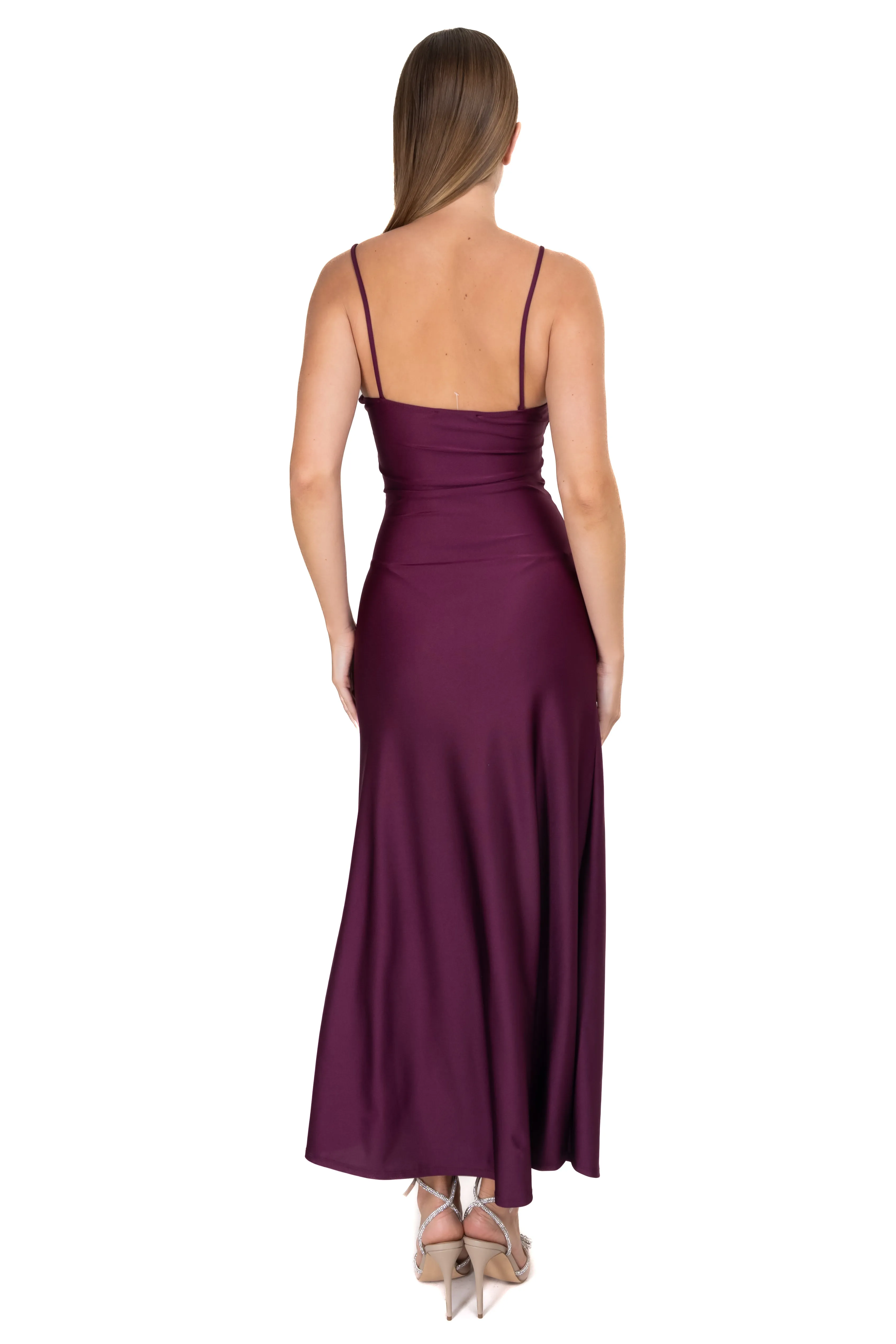 Vestido maxi abertura pierna sold by Shasa product image thumbnail 4