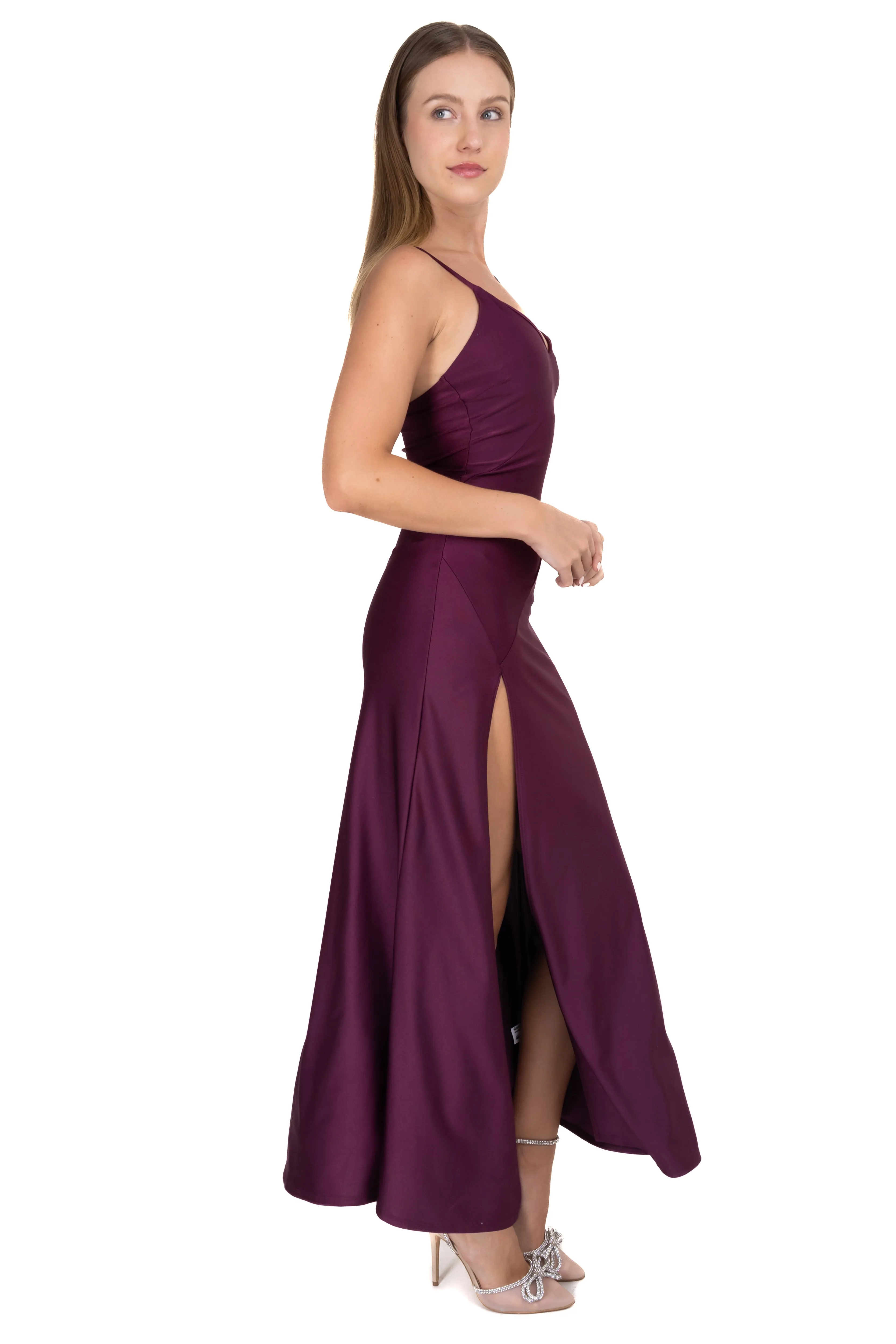 Vestido maxi abertura pierna sold by Shasa product image thumbnail 2