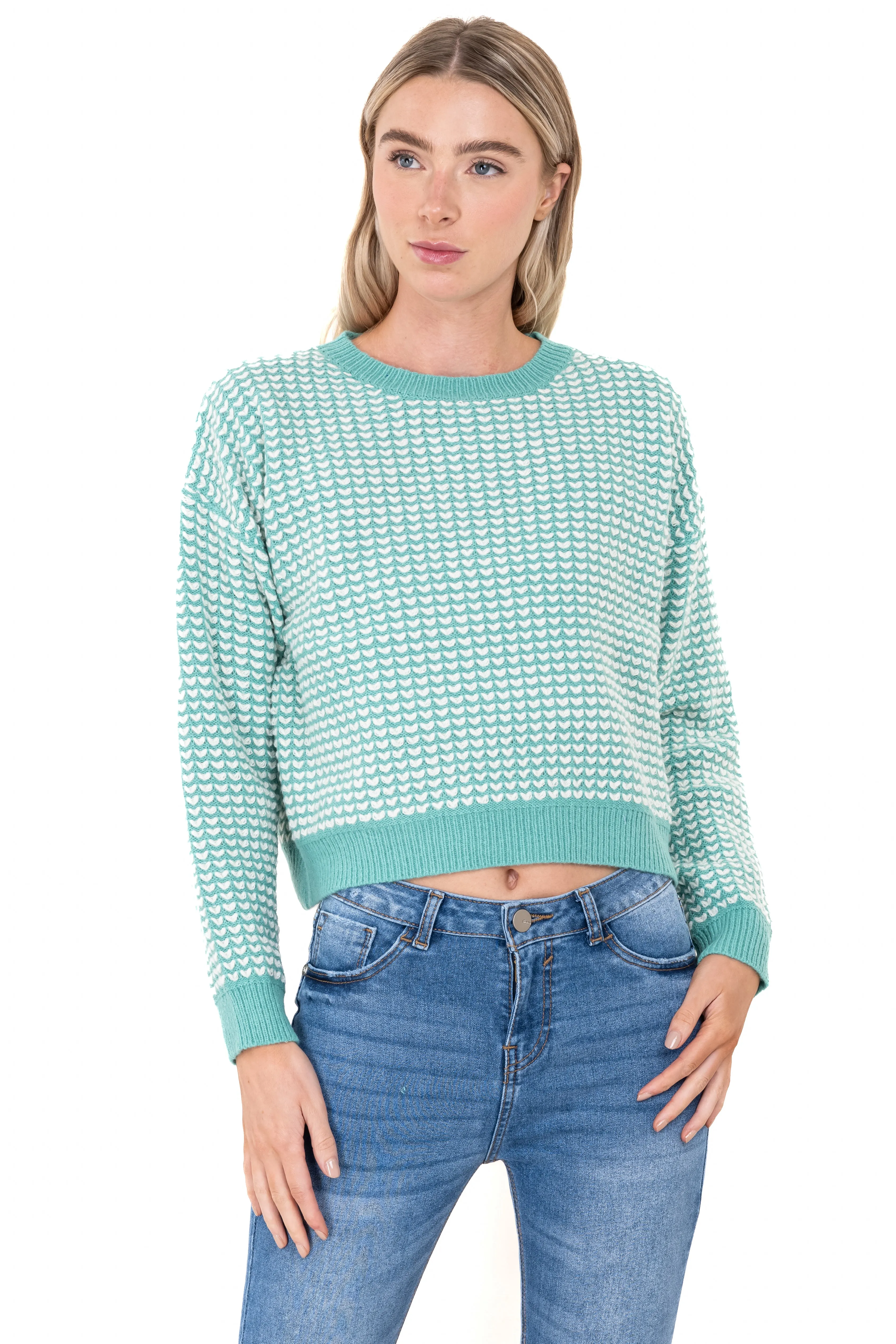 Suéter tejido bicolor sold by Shasa product image thumbnail 2