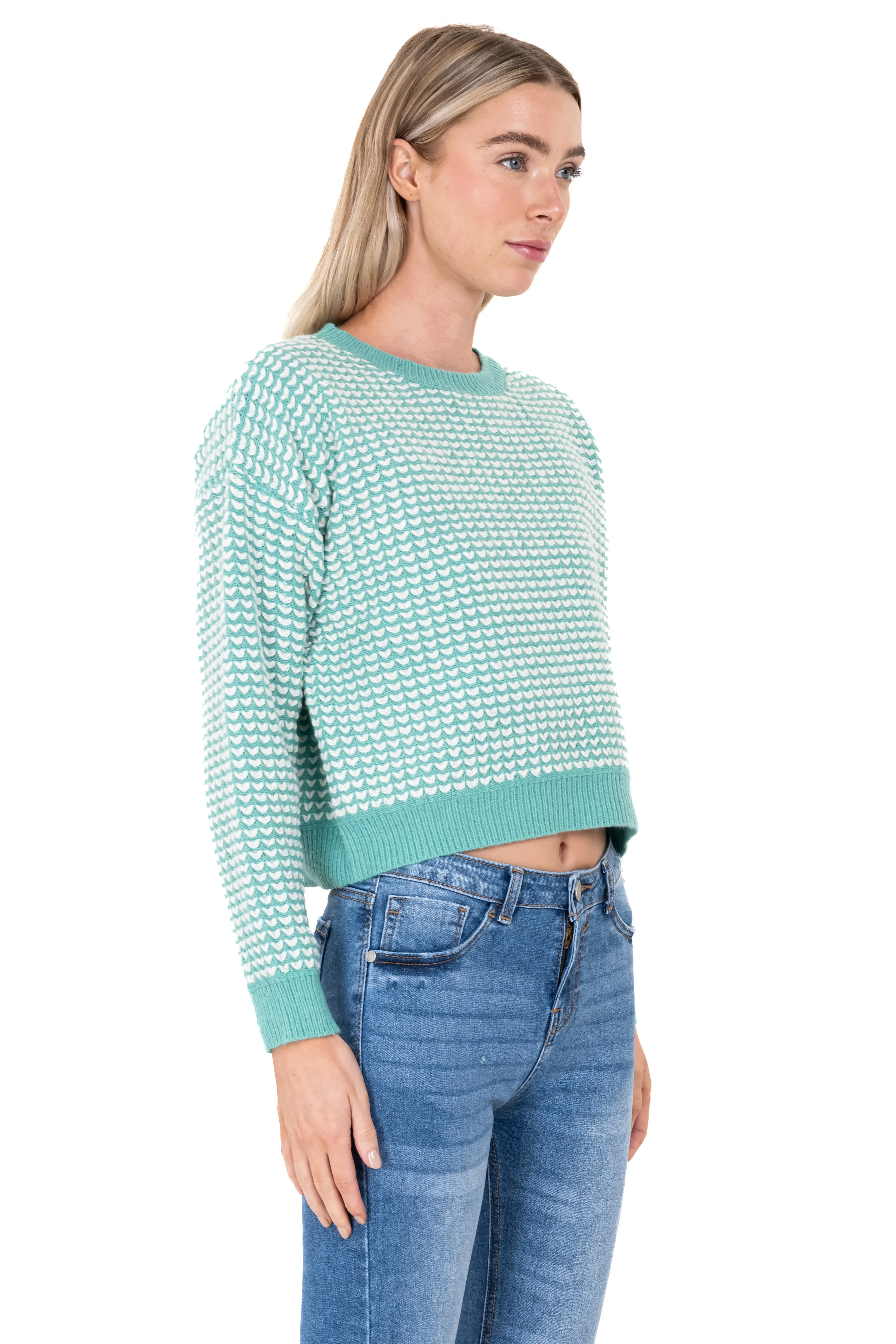 Suéter tejido bicolor sold by Shasa product image thumbnail 3