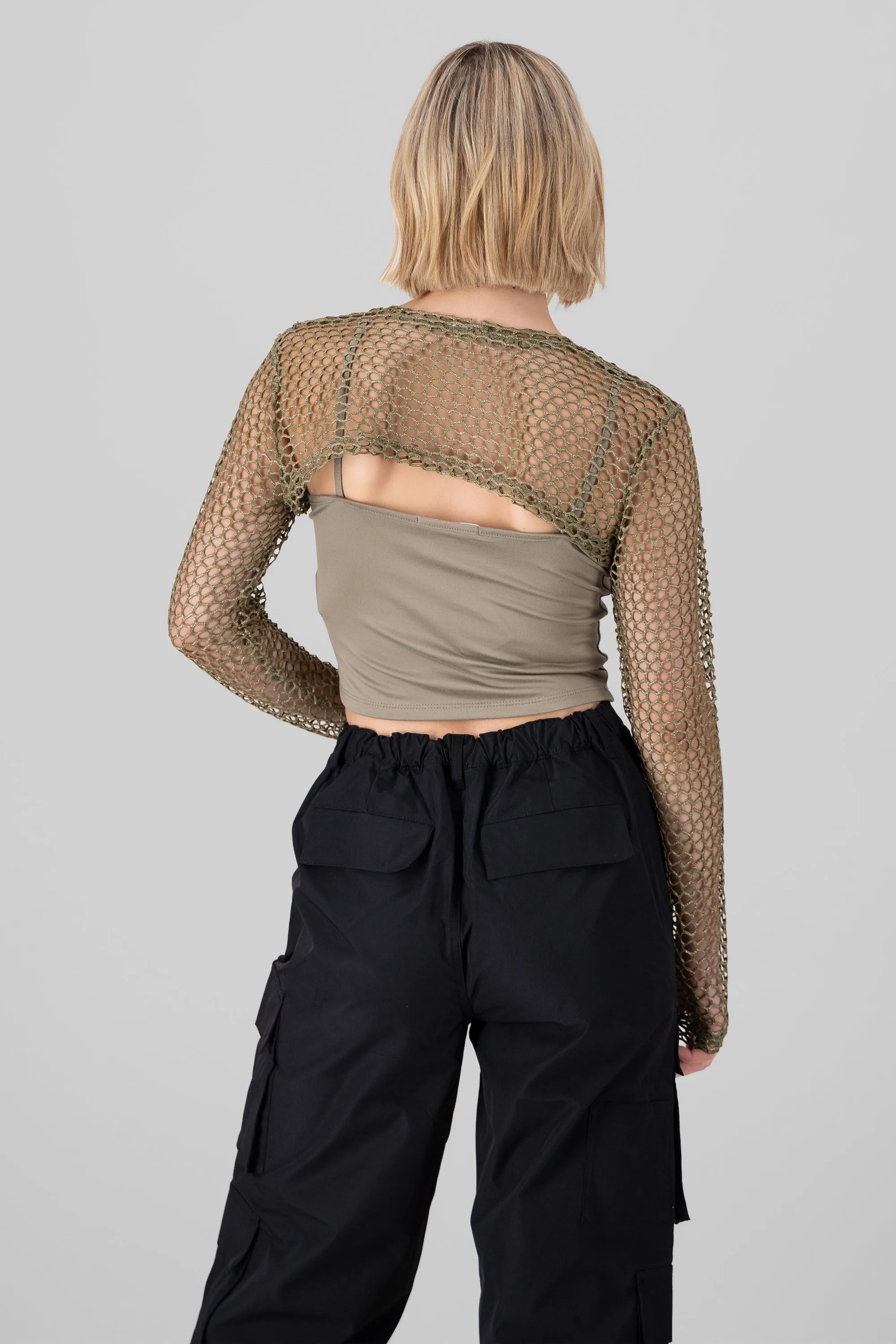 Top tirantes detalle manga red sold by Shasa product image thumbnail 4