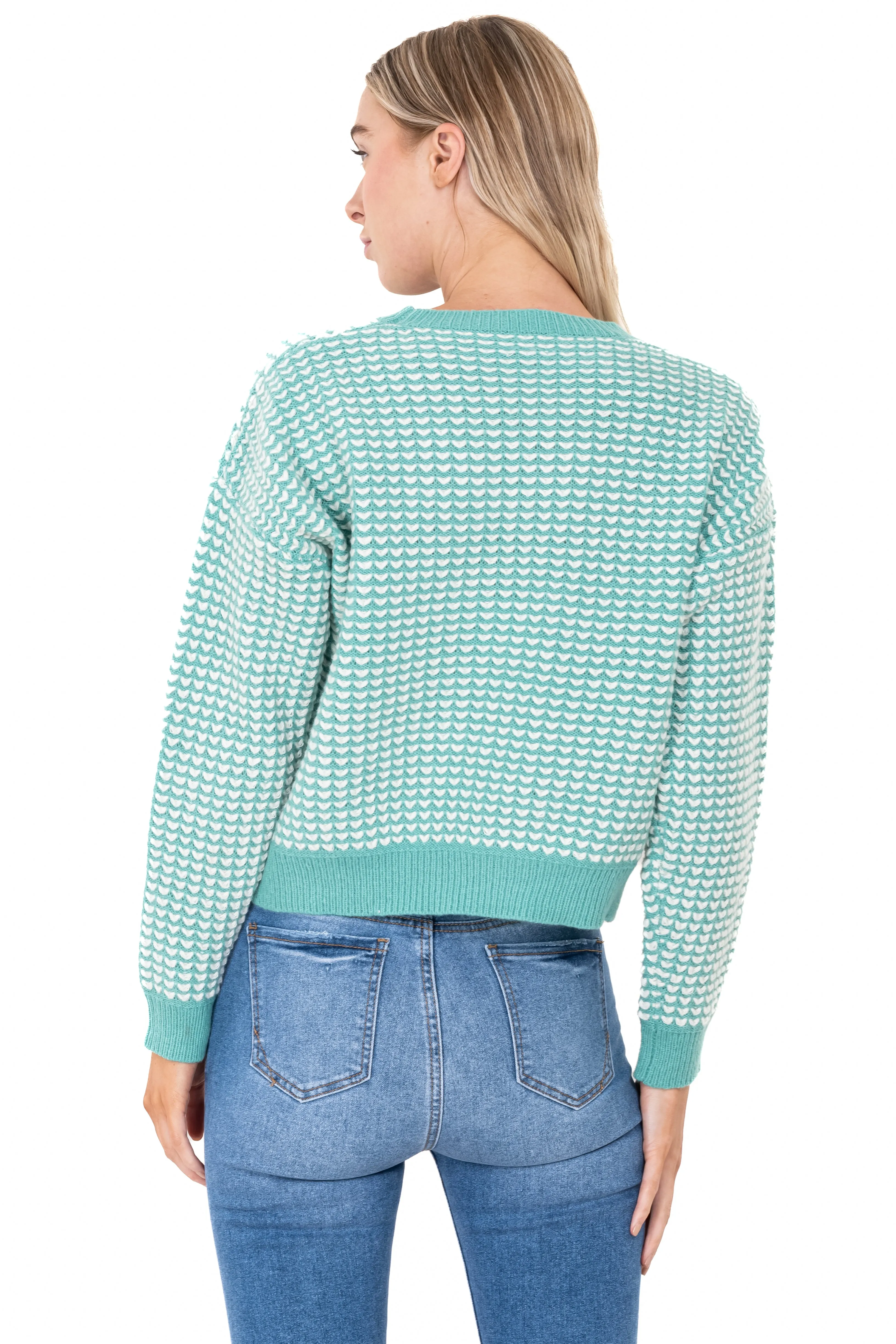 Suéter tejido bicolor sold by Shasa product image thumbnail 4