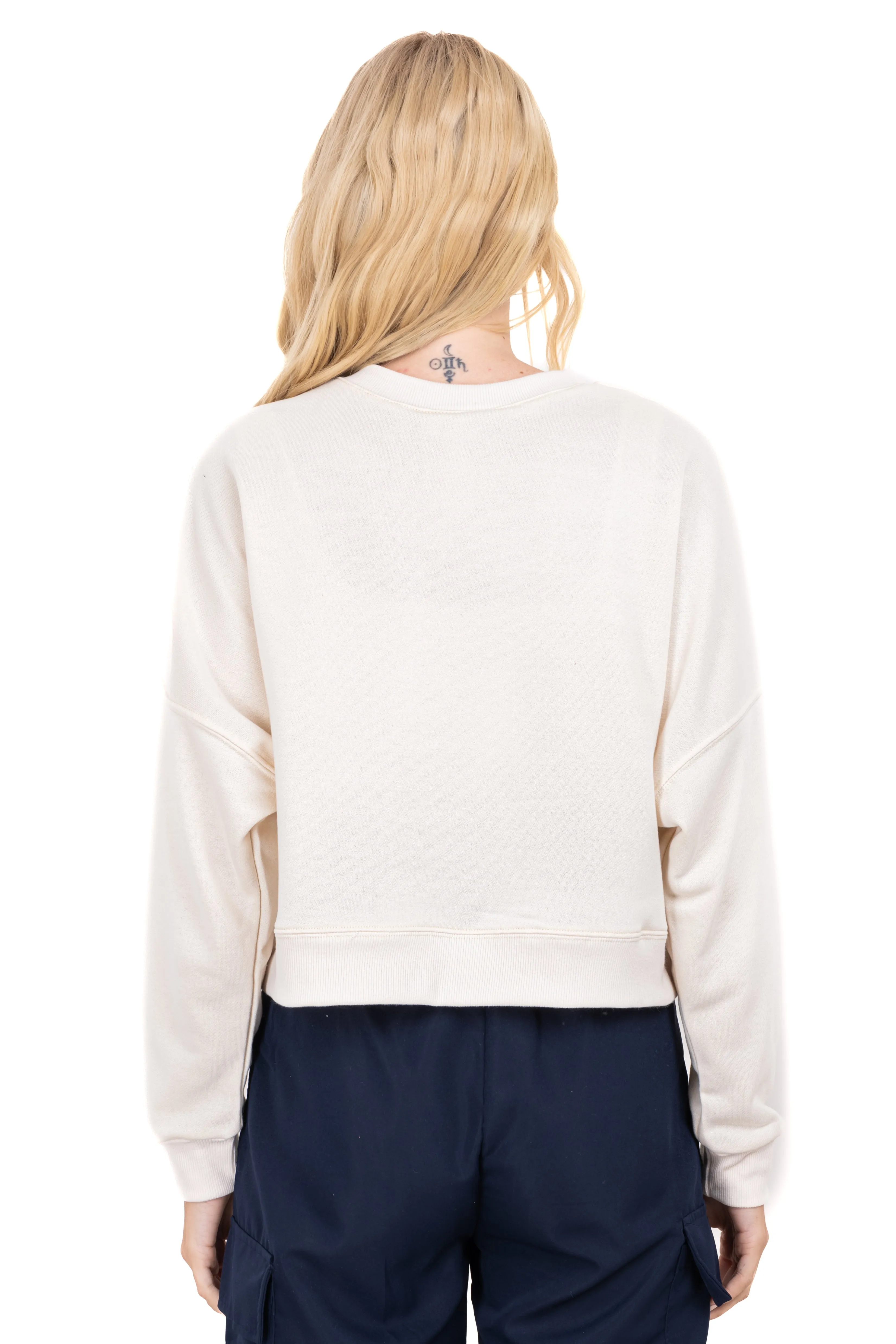 Sudadera crop cuello acanalado sold by Shasa product image thumbnail 4