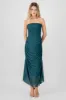 Maxi Vestido Liso Mesh Strapless sold by Shasa