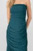 Maxi Vestido Liso Mesh Strapless sold by Shasa