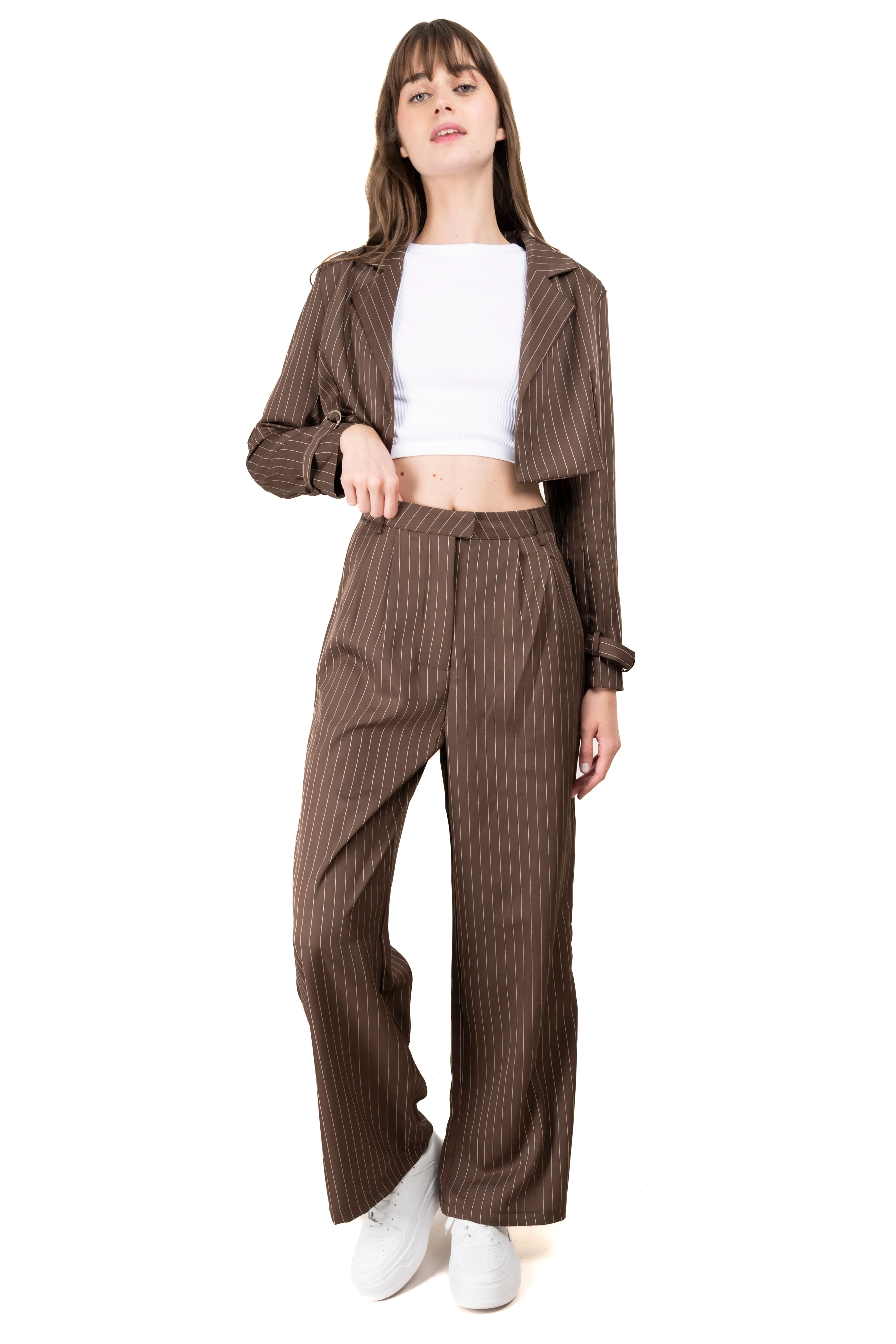 Pantalón sastre líneas pinzas sold by Shasa product image thumbnail 2