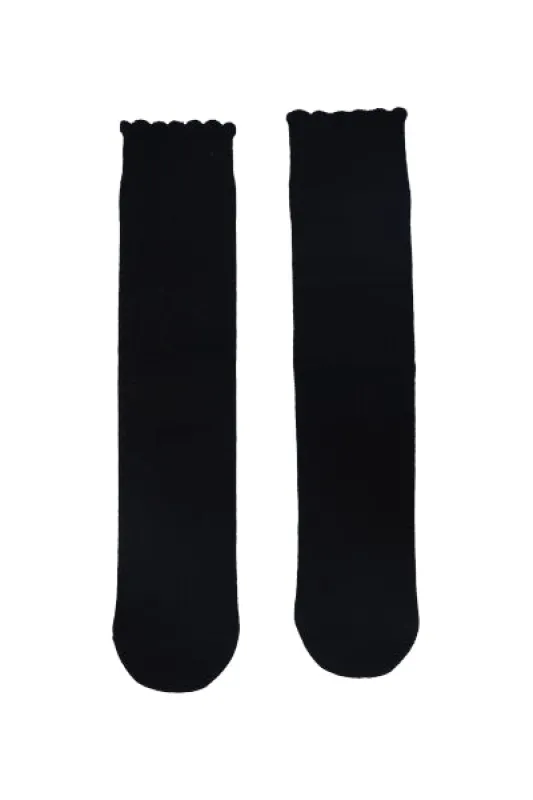 Calcetas acanaladas bordes ondulados sold by Shasa