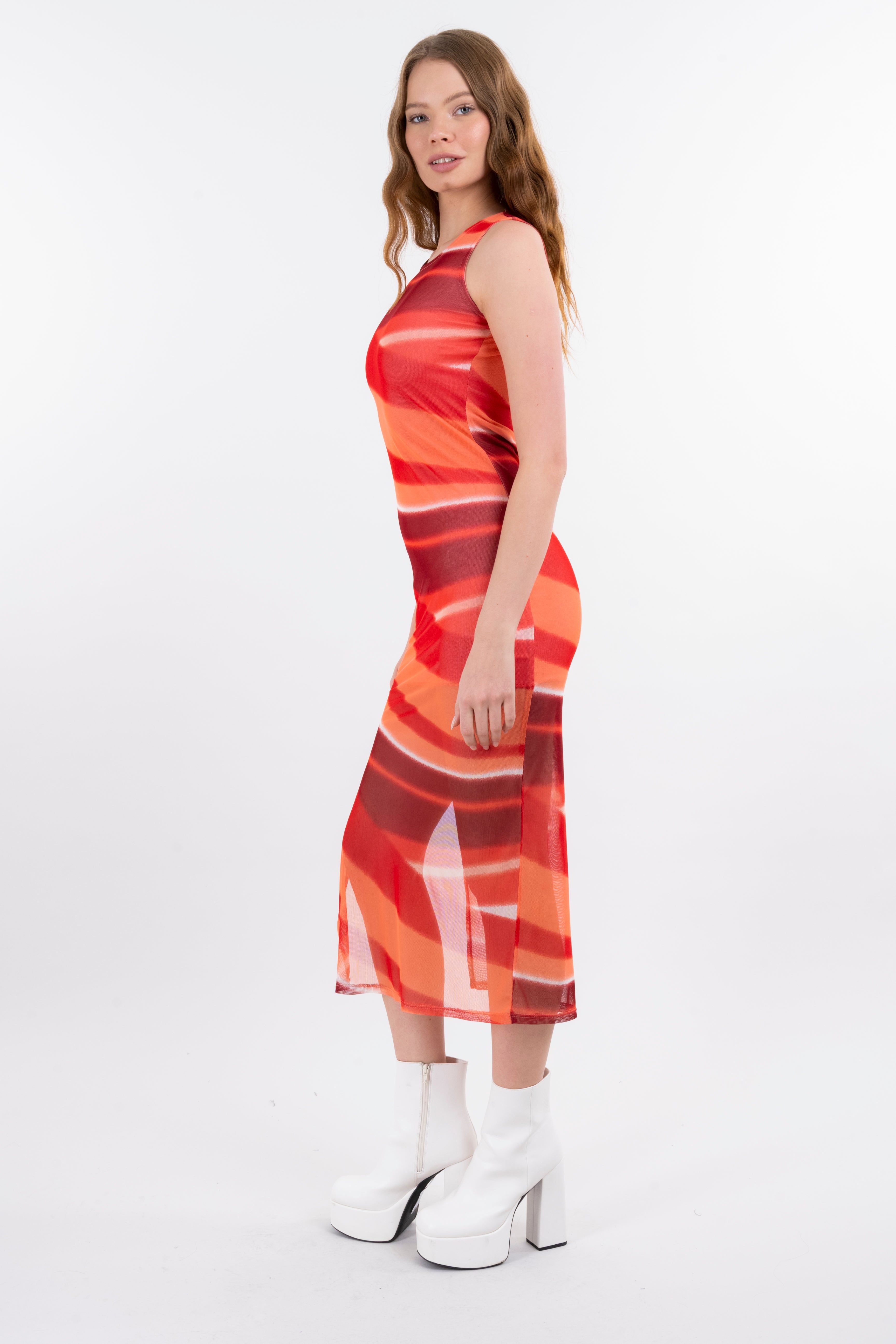 Vestido maxi mesh sold by Shasa product image thumbnail 3