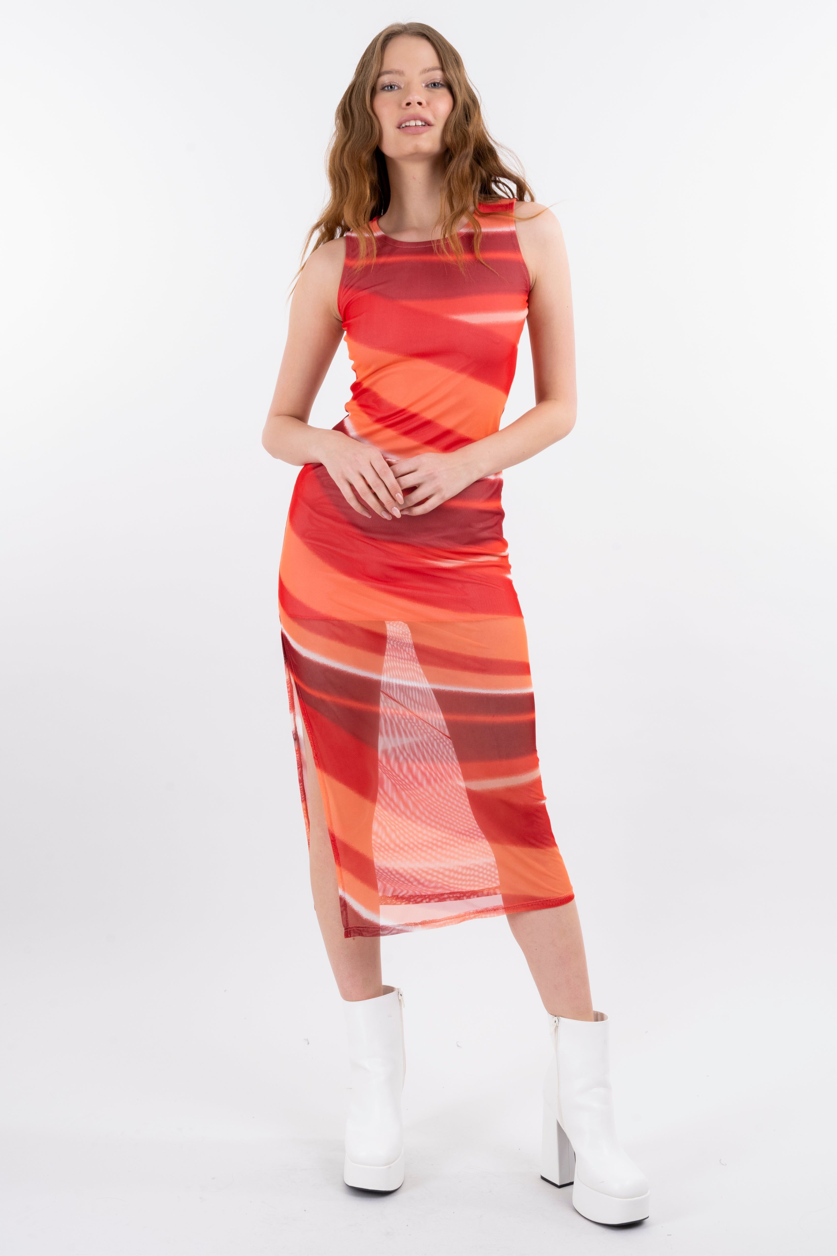 Vestido maxi mesh sold by Shasa product image thumbnail 2