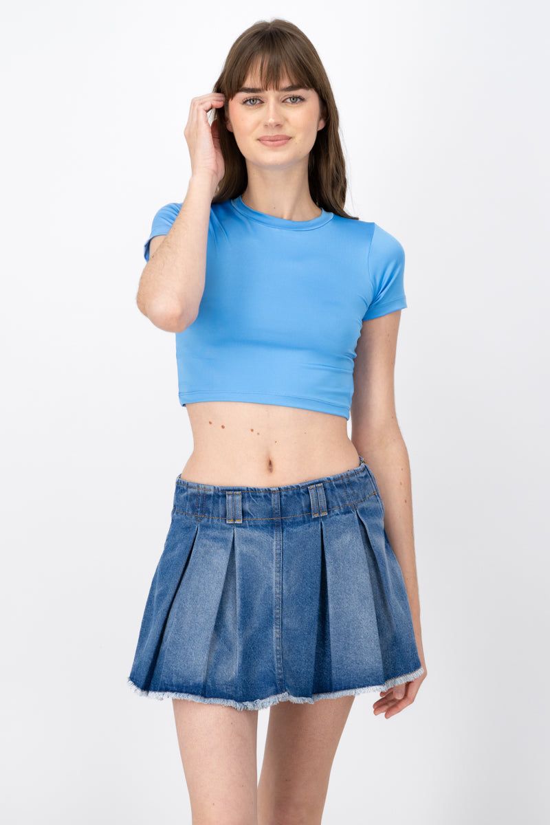 Top crop manga corta sold by Shasa product image thumbnail 2