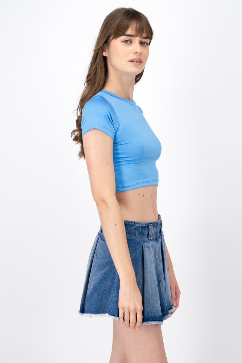 Top crop manga corta sold by Shasa product image thumbnail 3