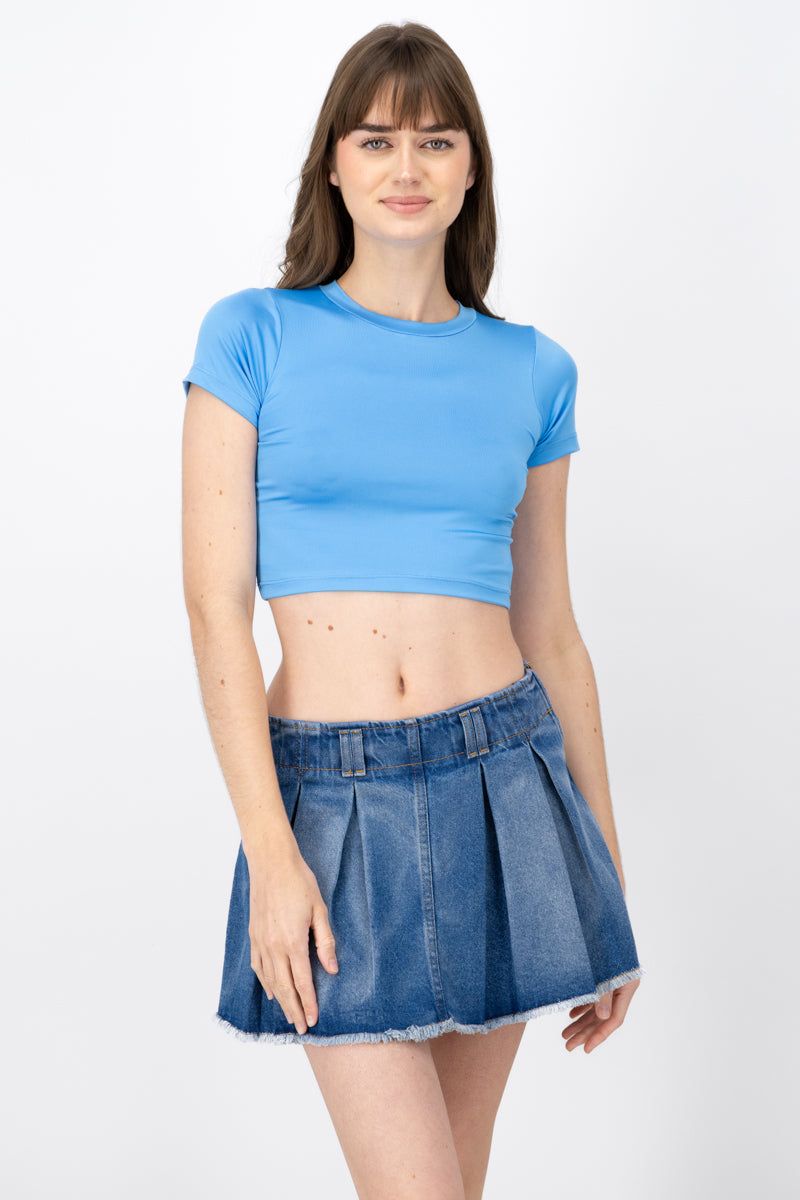 Top crop manga corta sold by Shasa product image thumbnail 5