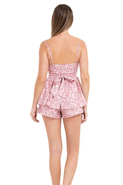 Romper mini flores moño sold by Shasa product image thumbnail 4