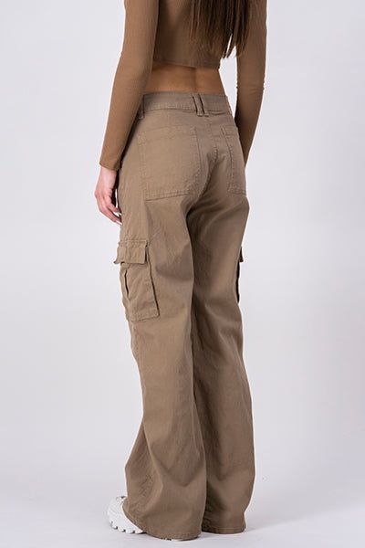 Jeans cargo wide leg con dos bolsas sold by Shasa product image thumbnail 4