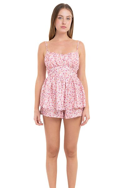 Romper mini flores moño sold by Shasa product image thumbnail 2