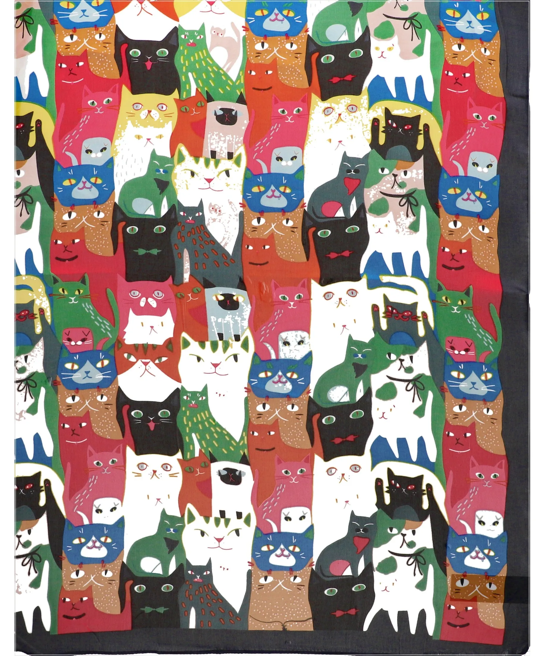 Pañuelo Estampado Gatos sold by Shasa