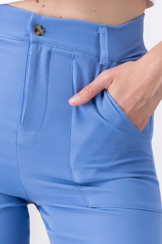 Pantalón Cintura Alta Bolsas sold by Shasa