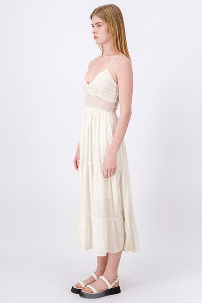 Vestido maxi detalle bordado sold by Shasa product image thumbnail 4