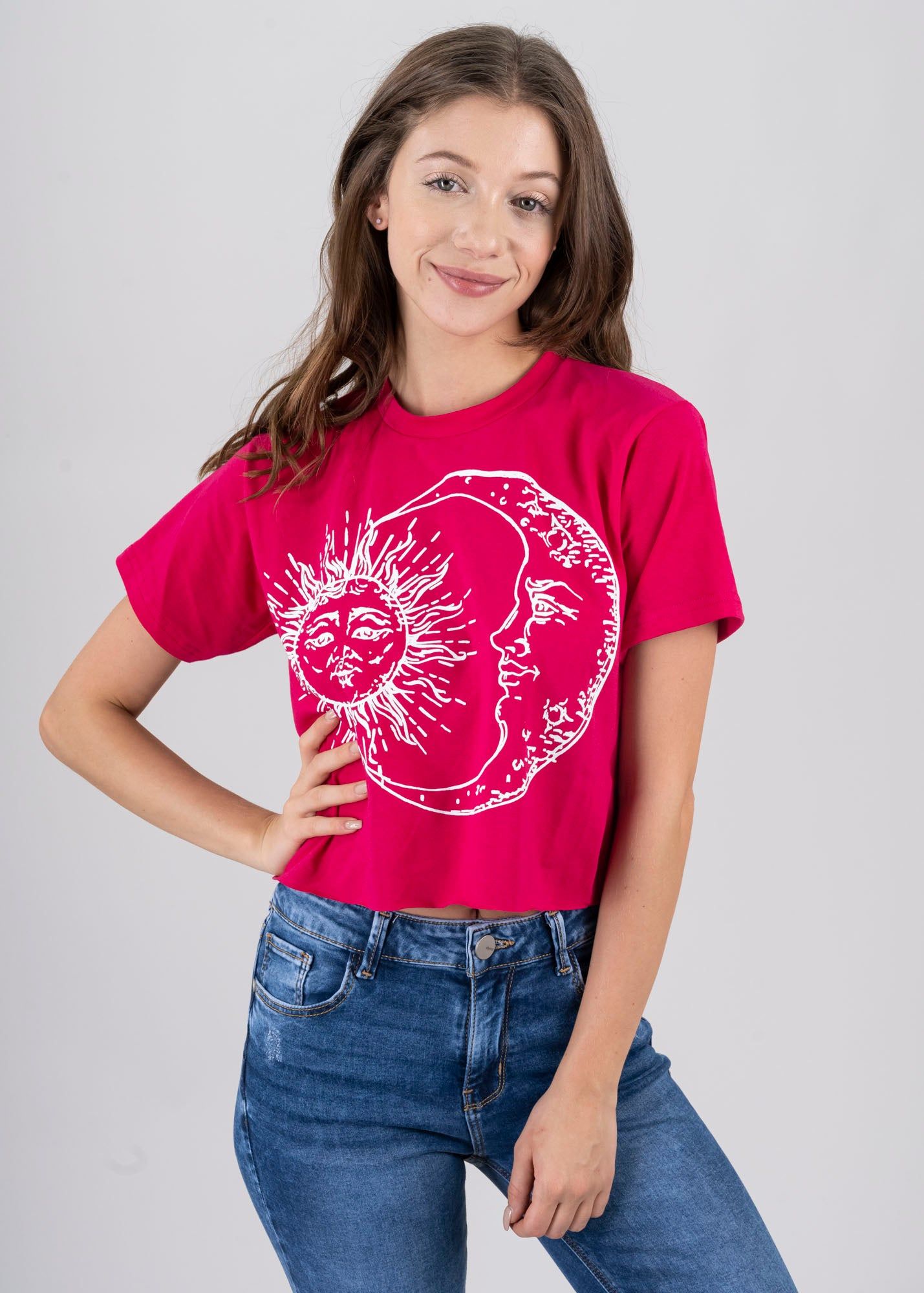 Playera Estampado Sol Luna sold by Shasa