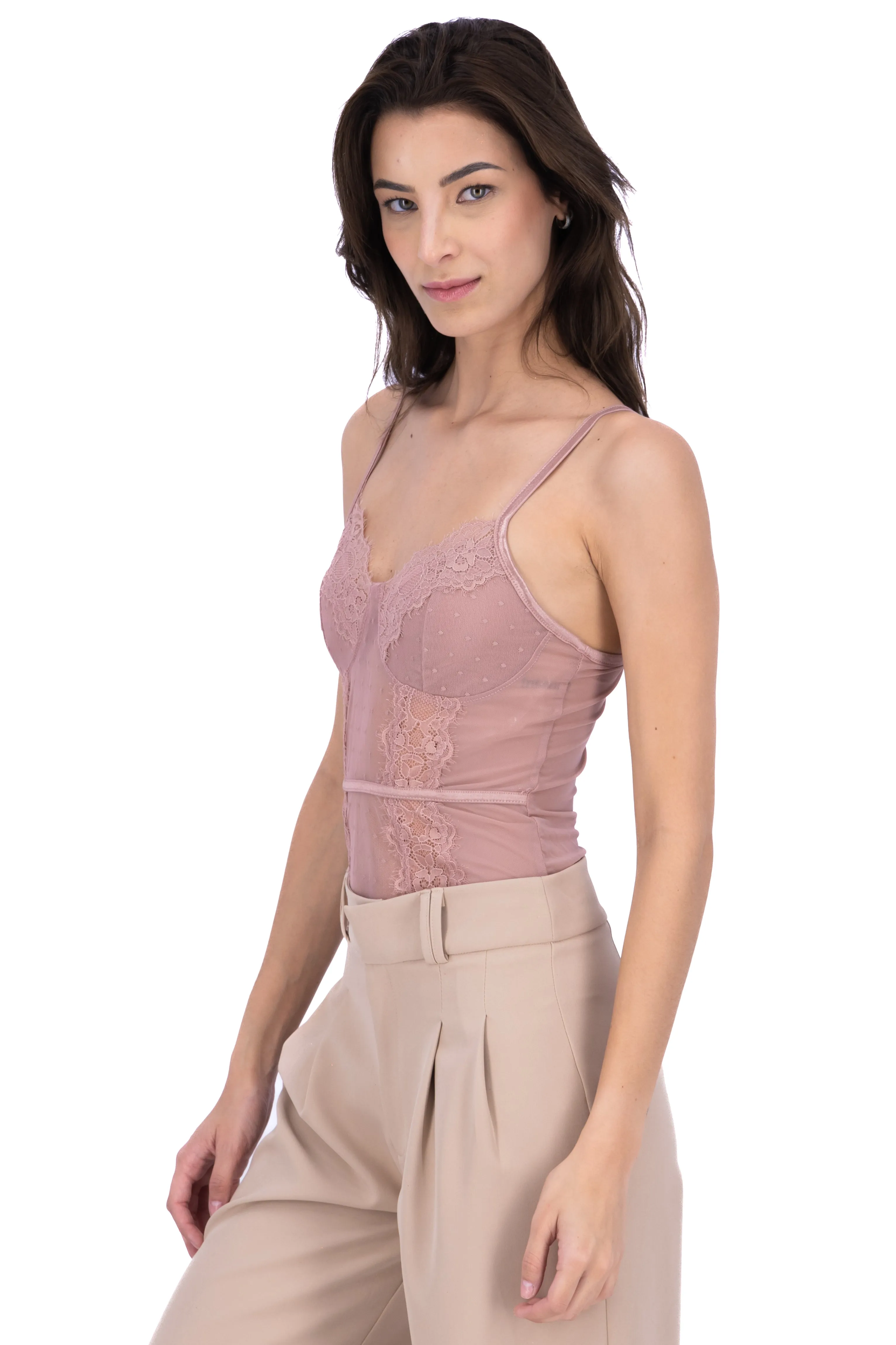 Bodysuit encaje flores copas sold by Shasa product image thumbnail 3