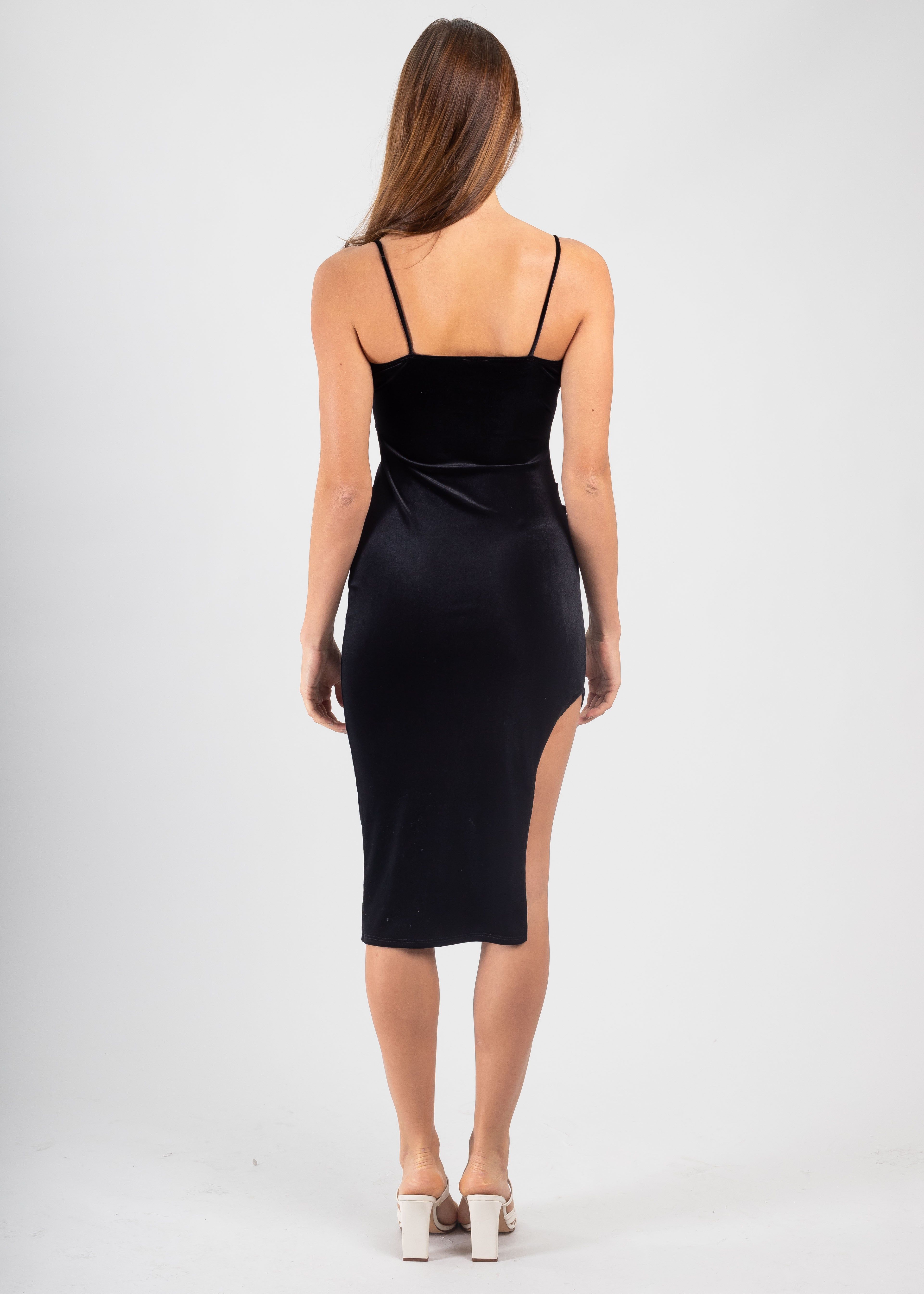 Vestido midi terciopelo sold by Shasa product image thumbnail 4