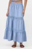 Falda Midi Cortes sold by Shasa