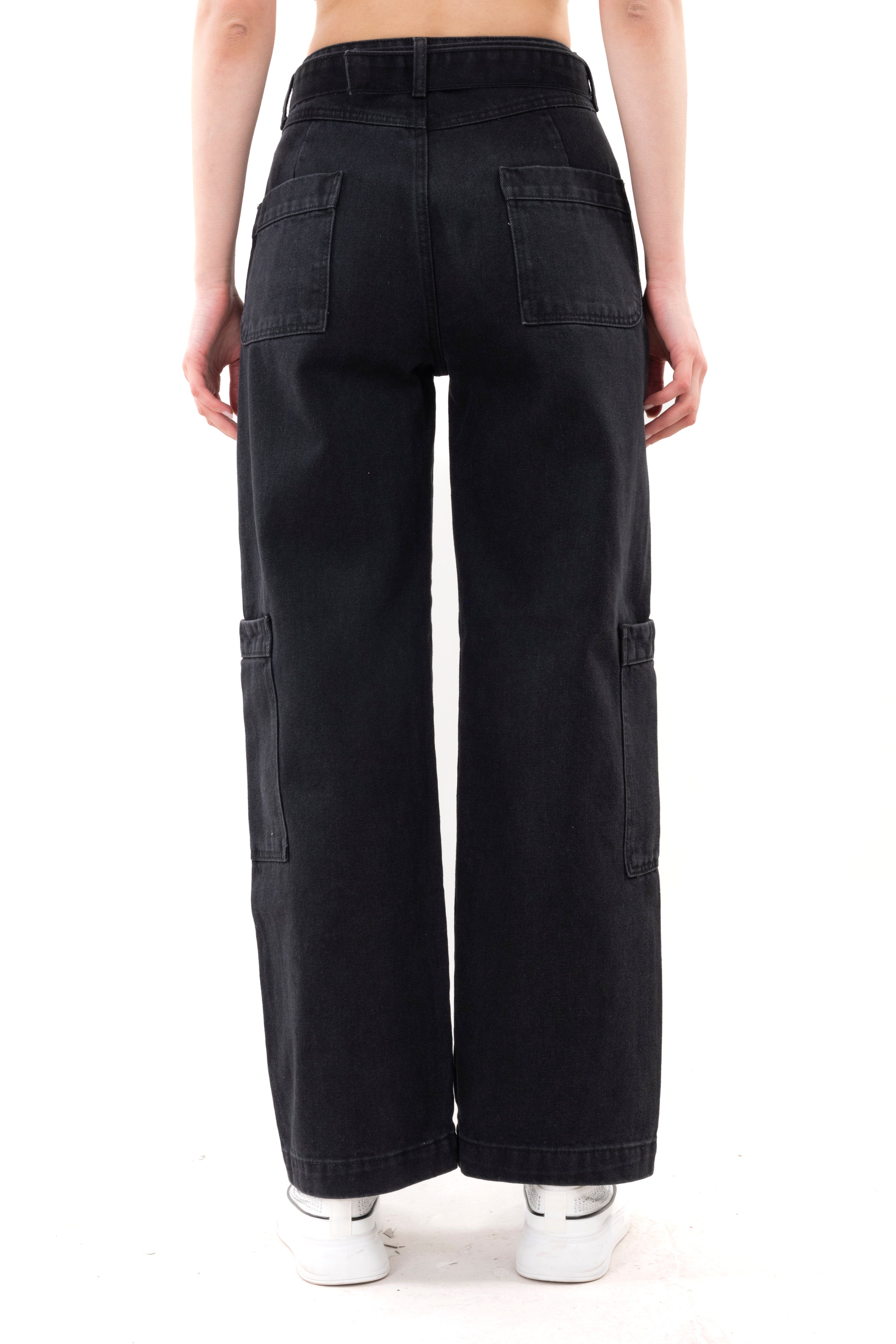 Jeans wide leg cinturón sold by Shasa product image thumbnail 4