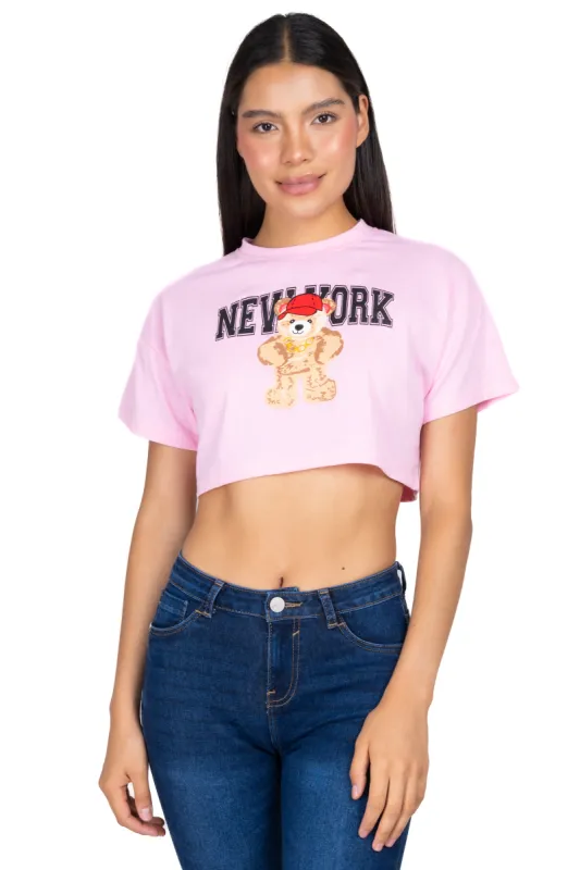 Top Crop Osito Nueva York sold by Shasa