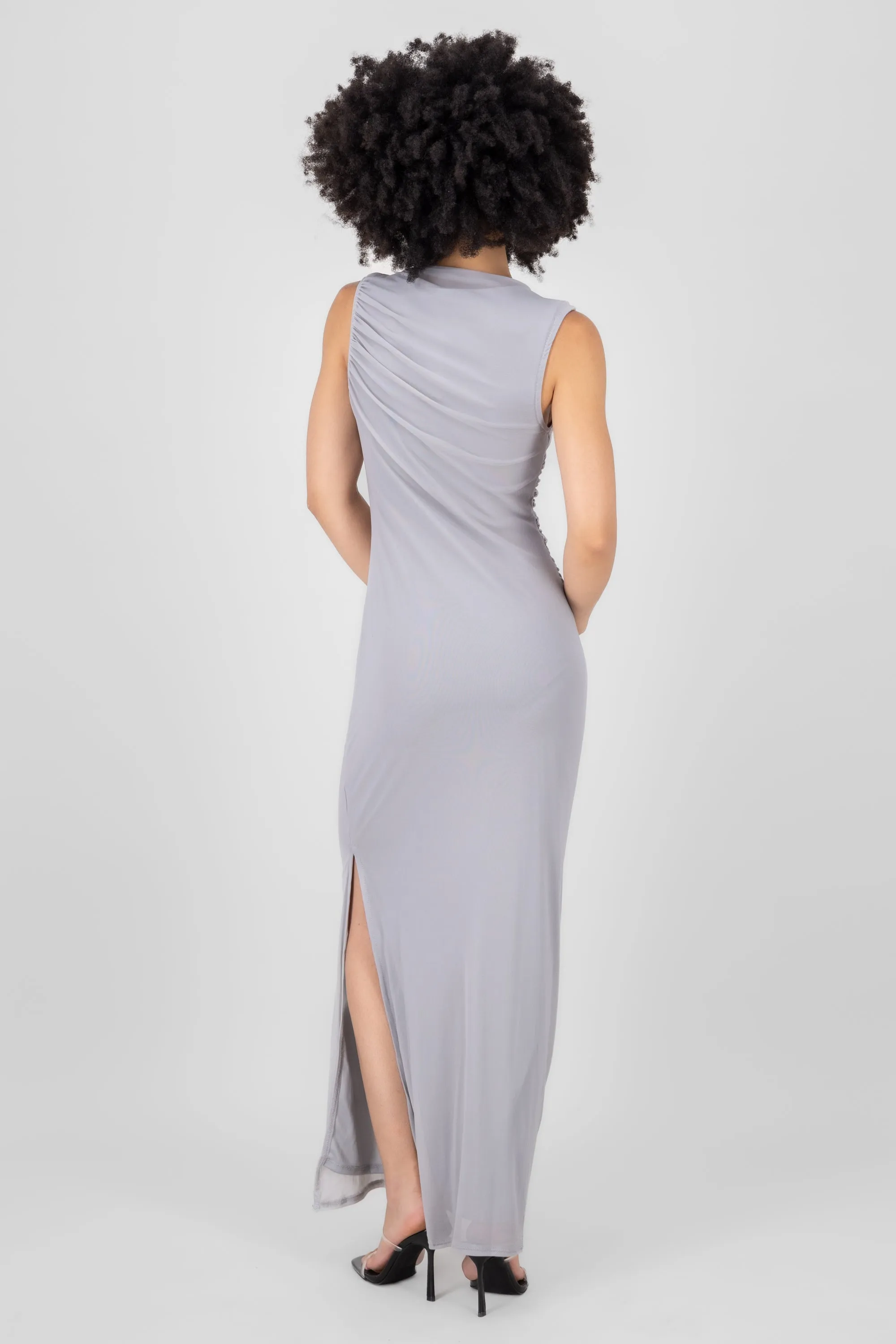 Vestido de mesh liso sold by Shasa product image thumbnail 4