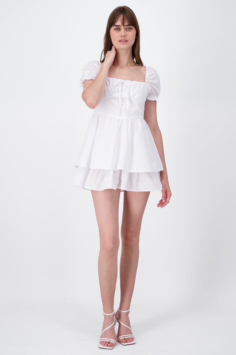 Vestido Mini Olan Manga Corta sold by Shasa product image thumbnail 2