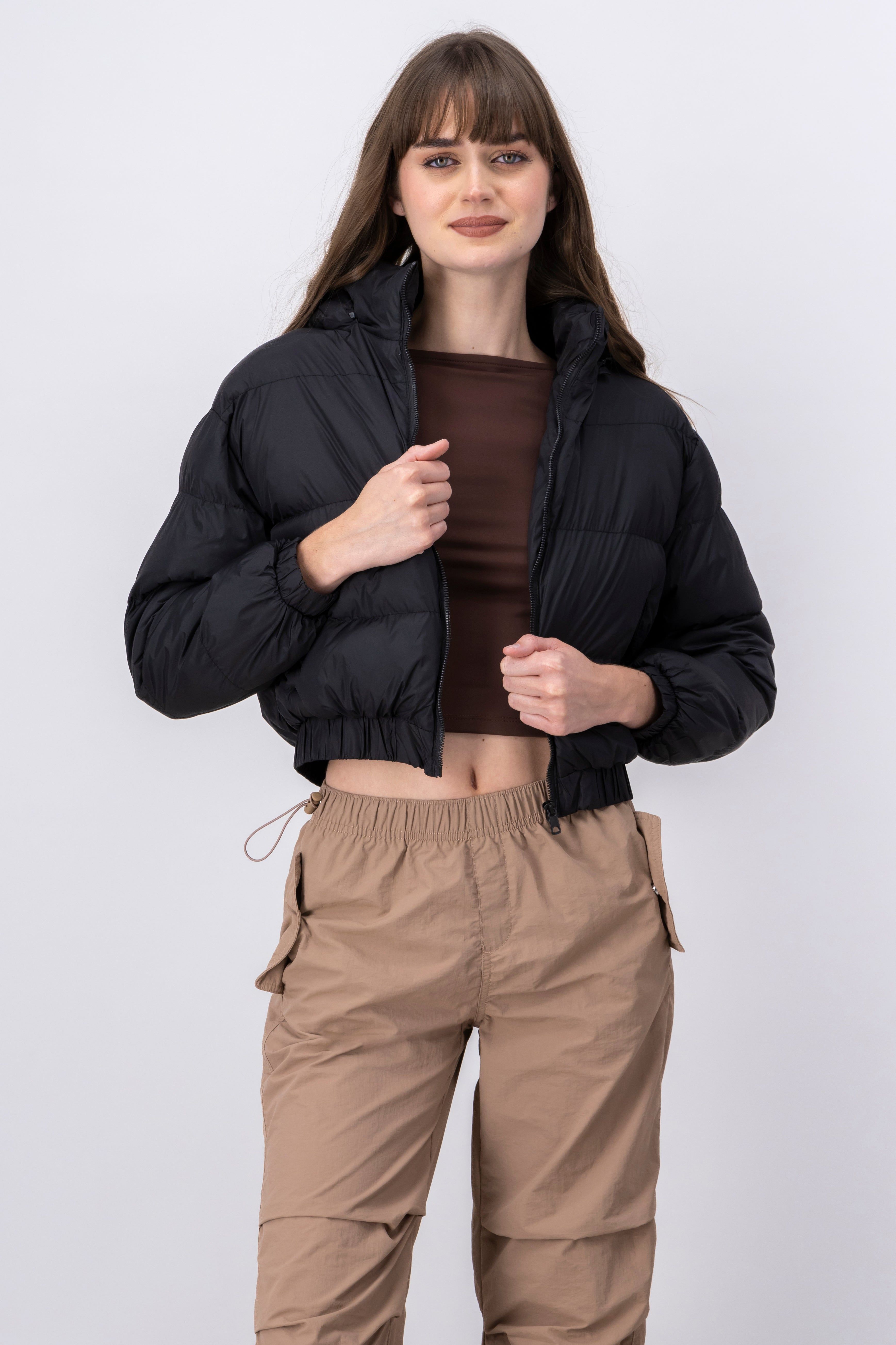 Chamarra Crop Capitonada sold by Shasa