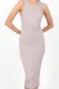 Vestido Maxi Sin Manga Rib sold by Shasa