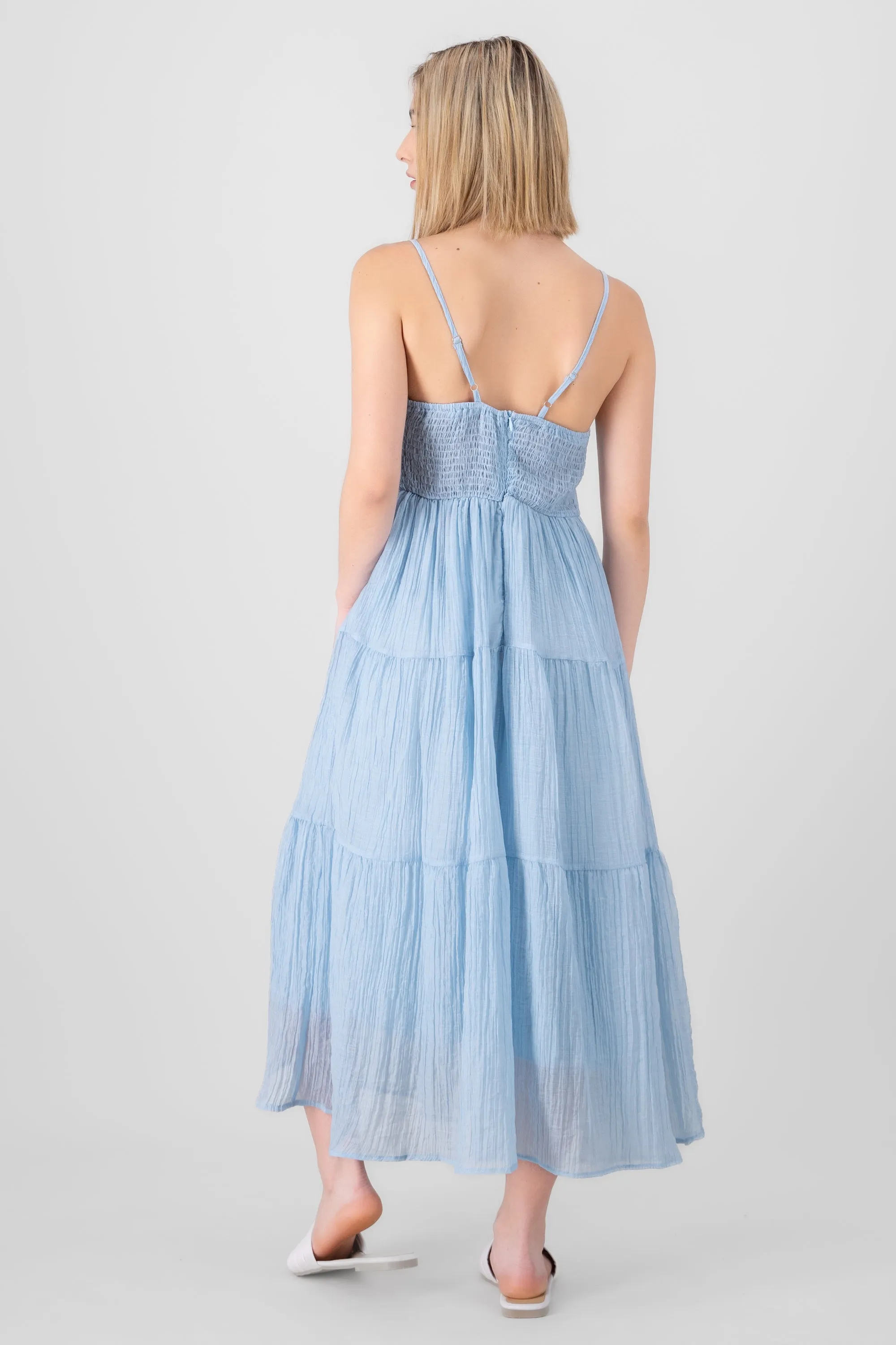 Maxi vestido tirantes textura sold by Shasa product image thumbnail 4