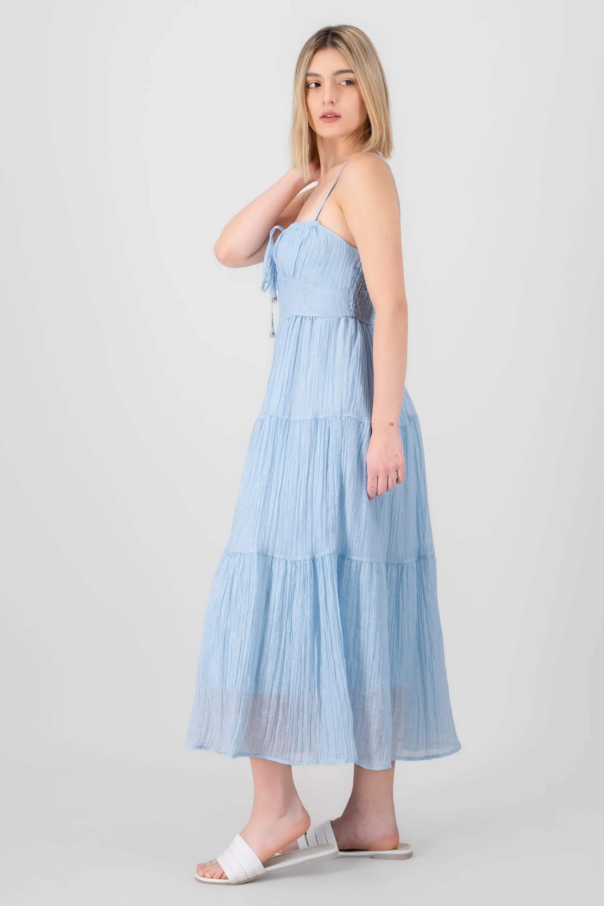 Maxi vestido tirantes textura sold by Shasa product image thumbnail 3