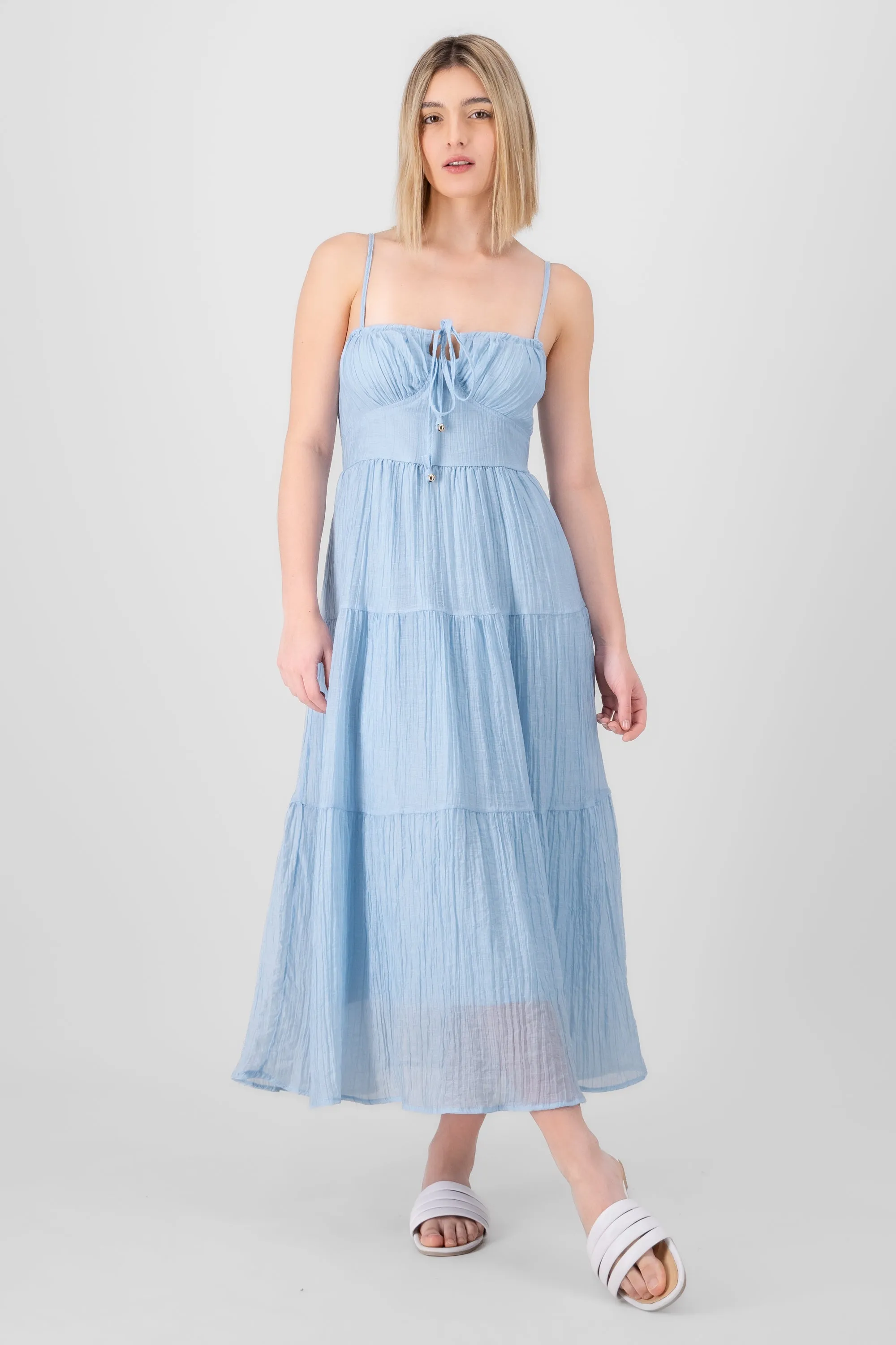 Maxi vestido tirantes textura sold by Shasa product image thumbnail 2