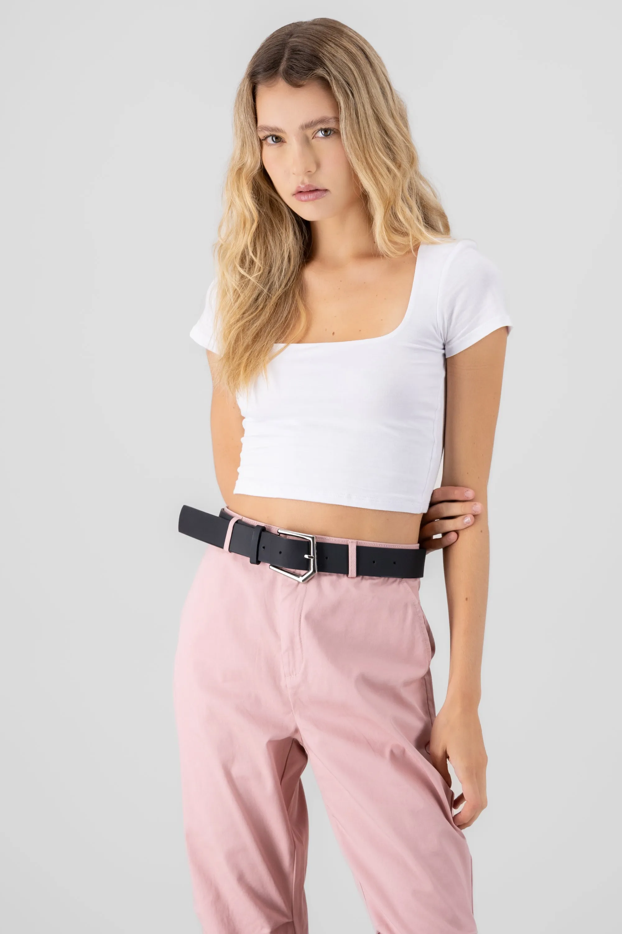 Top escote cuadrado doble tela sold by Shasa product image thumbnail 2