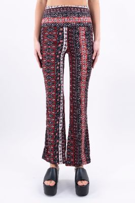 Pantalón slim flared estampado trival sold by Shasa