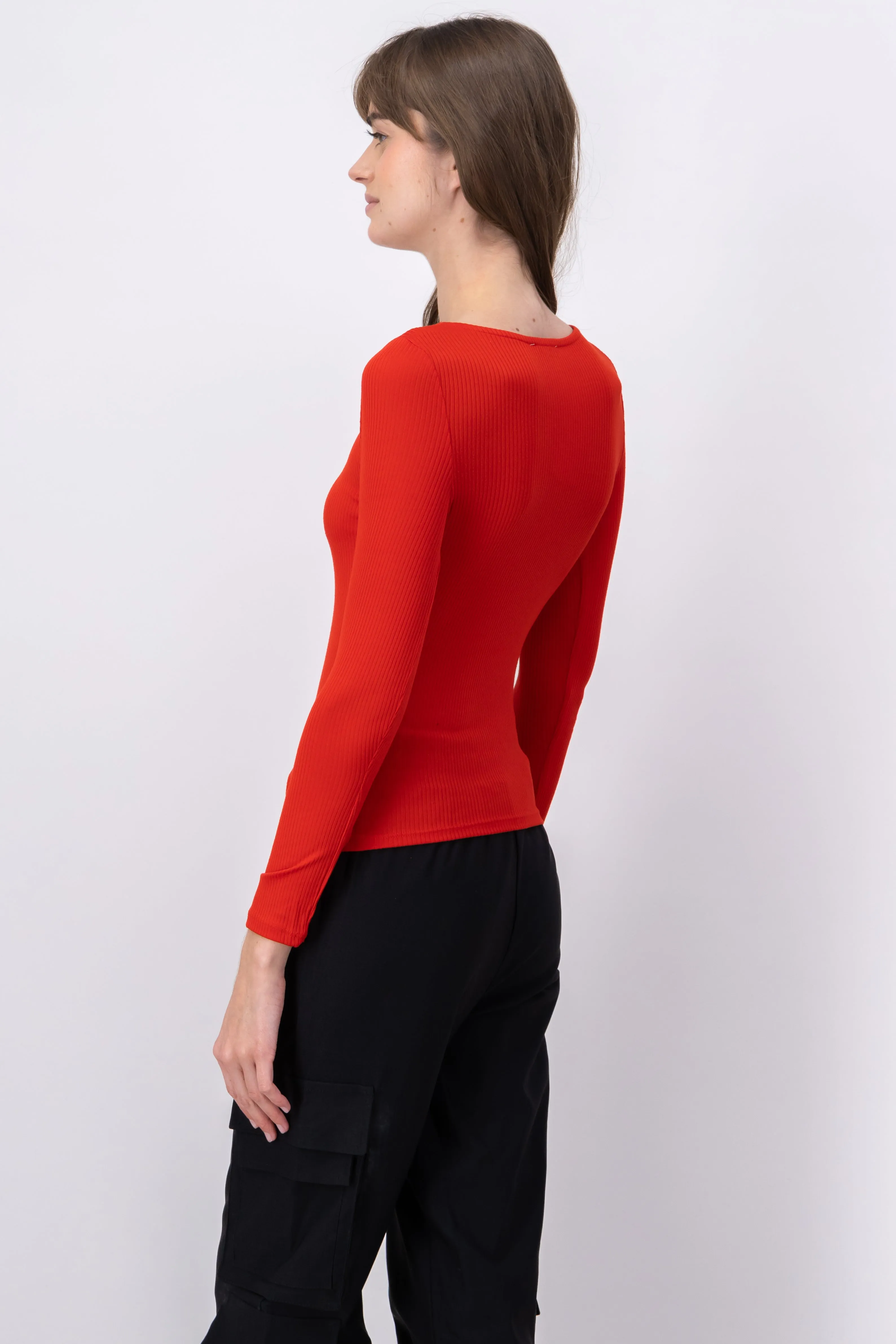 Top doble tejido manga larga sold by Shasa product image thumbnail 4