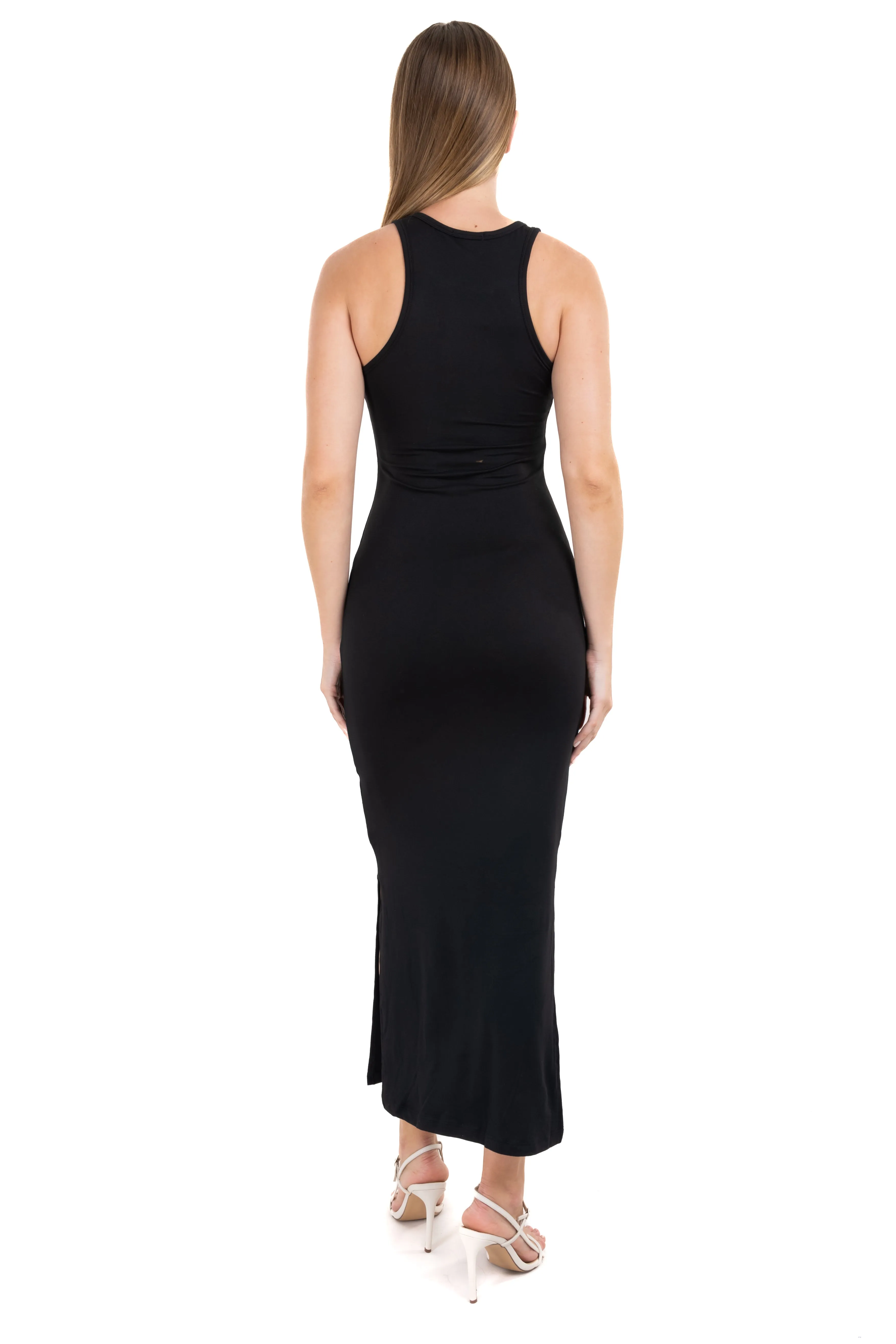 Vestido maxi abertura liso sold by Shasa product image thumbnail 4